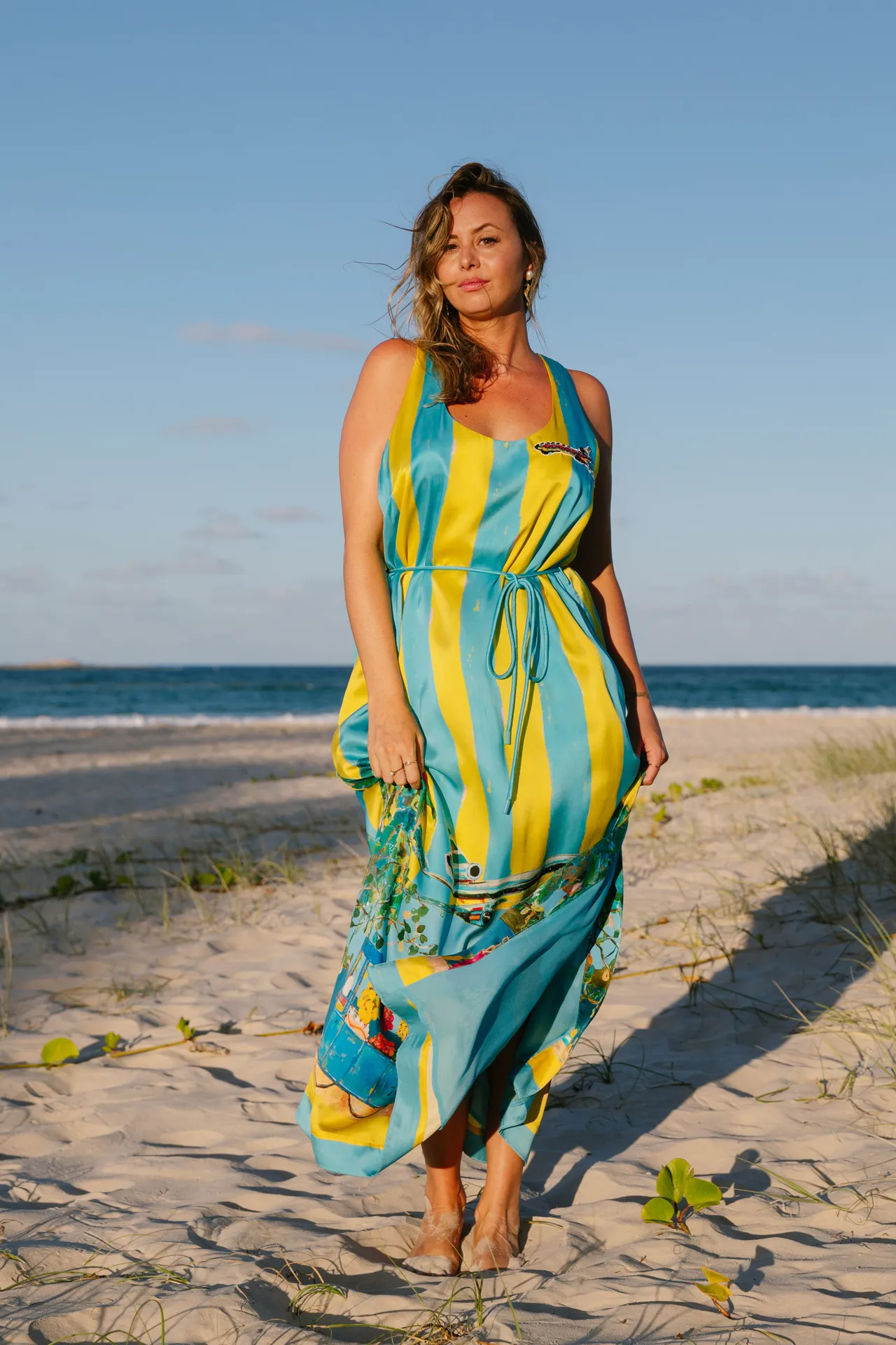 Alémais All Aboard Sleeveless Midi 