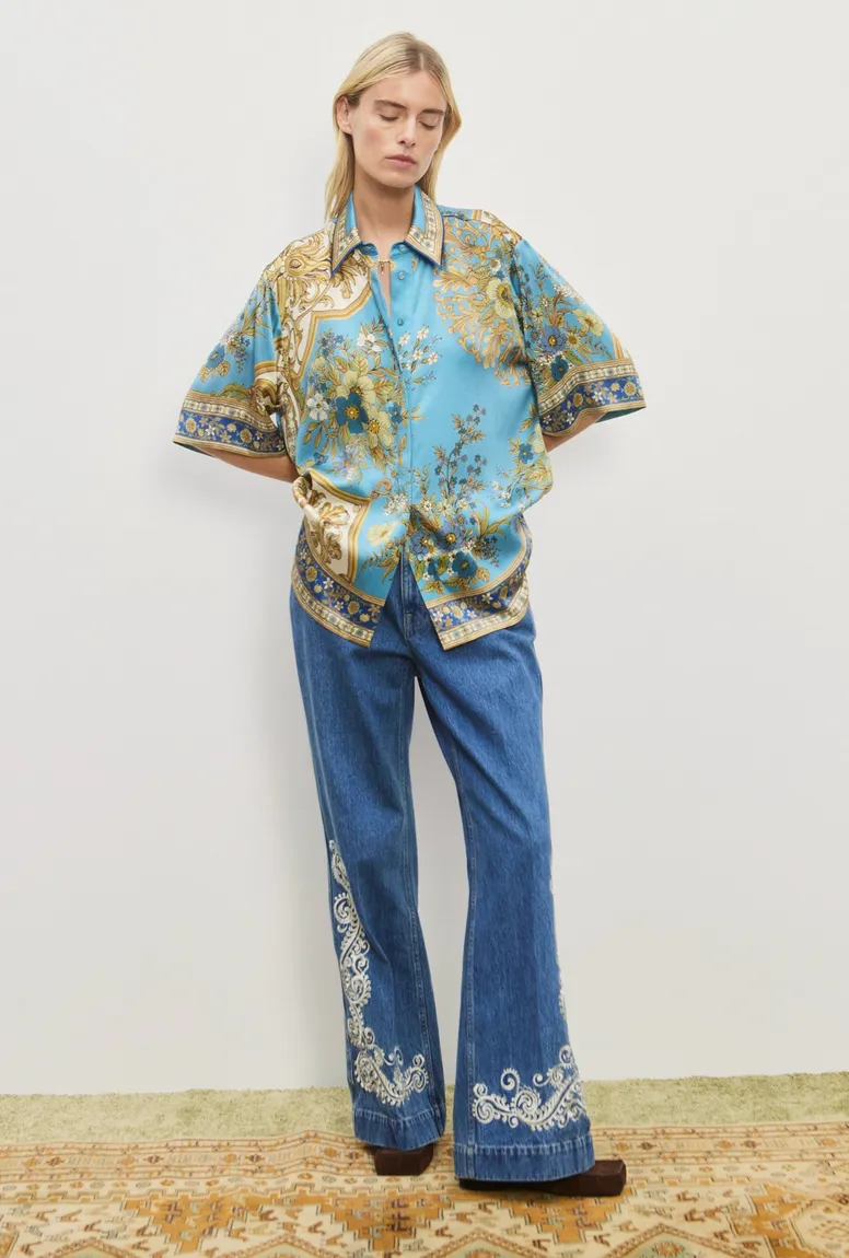 Alémais Cassie and Jacones Set - Shirt and Jean