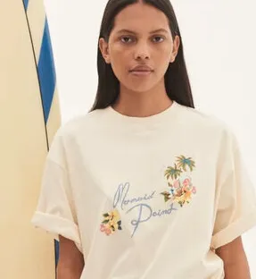 Alémais Mermaid Point Set - Tee and Short