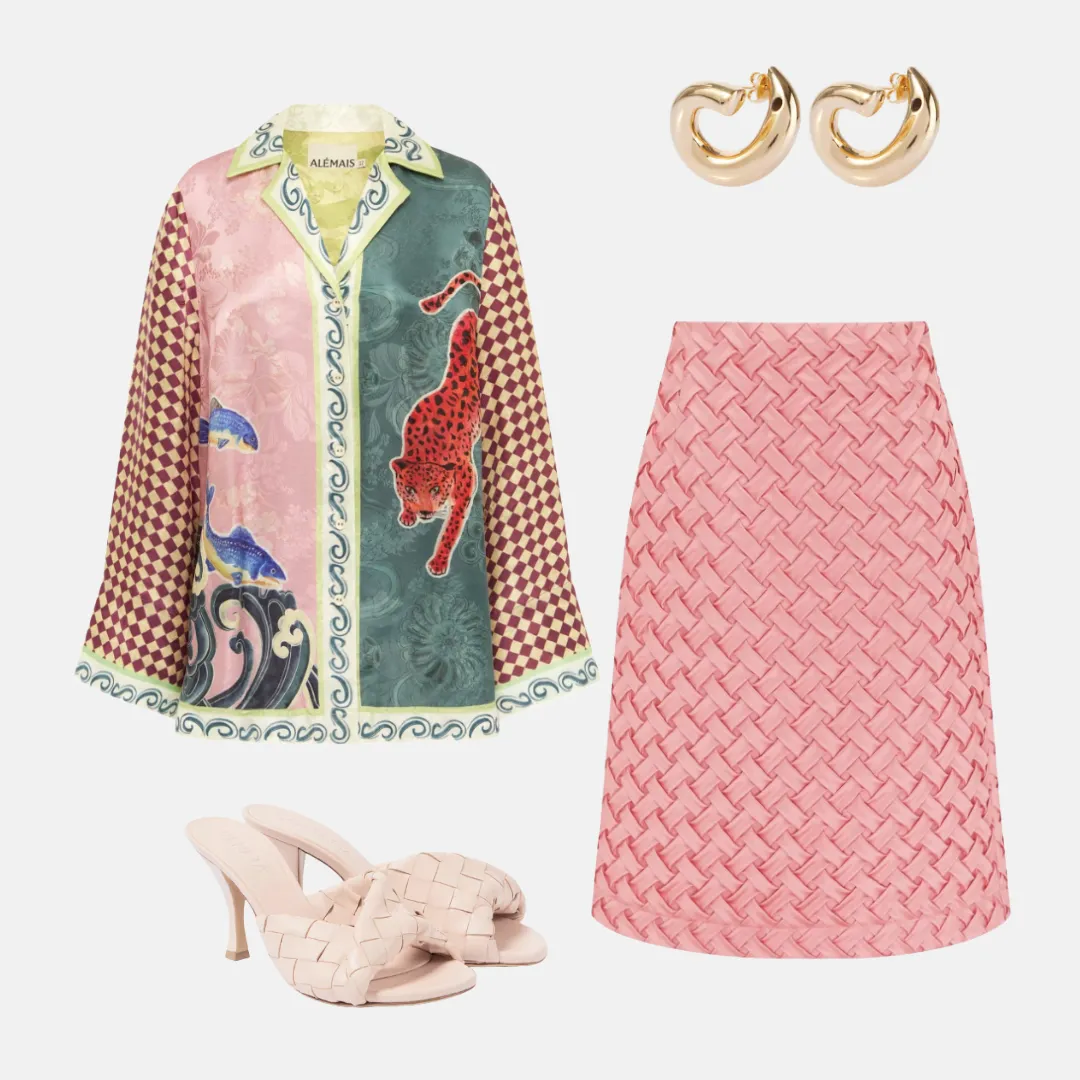 Alémais Rochester and Inez Set - Shirt and Skirt