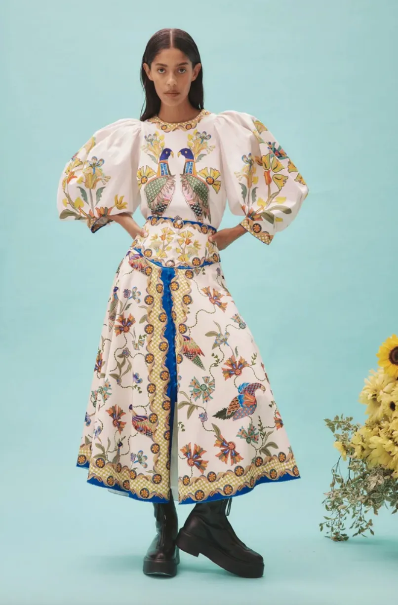 Alémais Effie Midi Skirt 