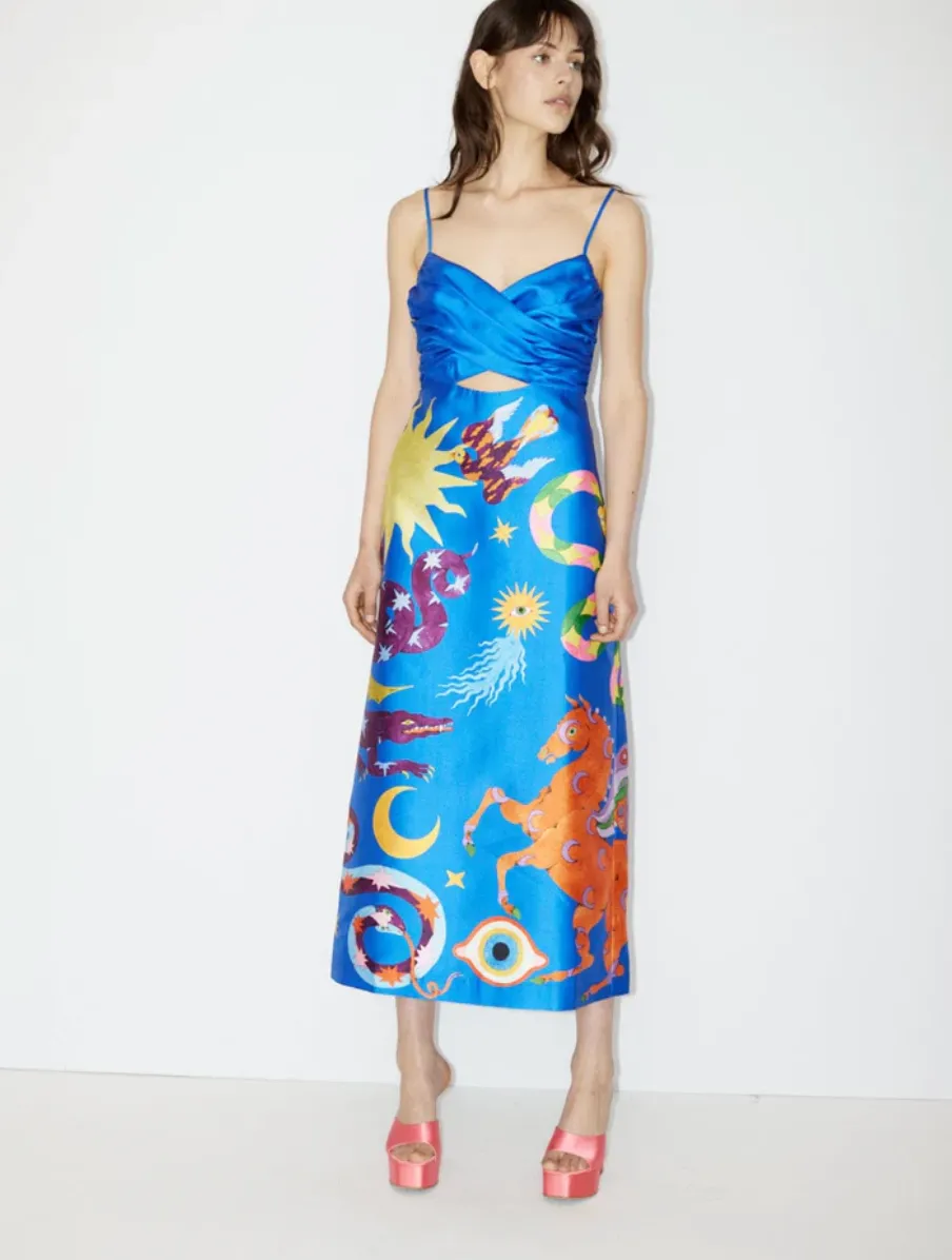 Alémais Guardian Silk Midi Size 10