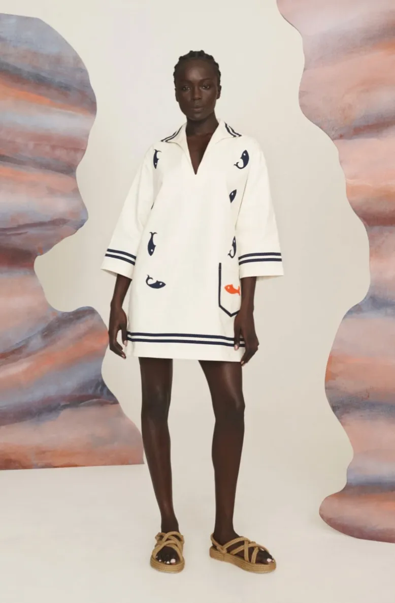 Alémais Marine Tunic