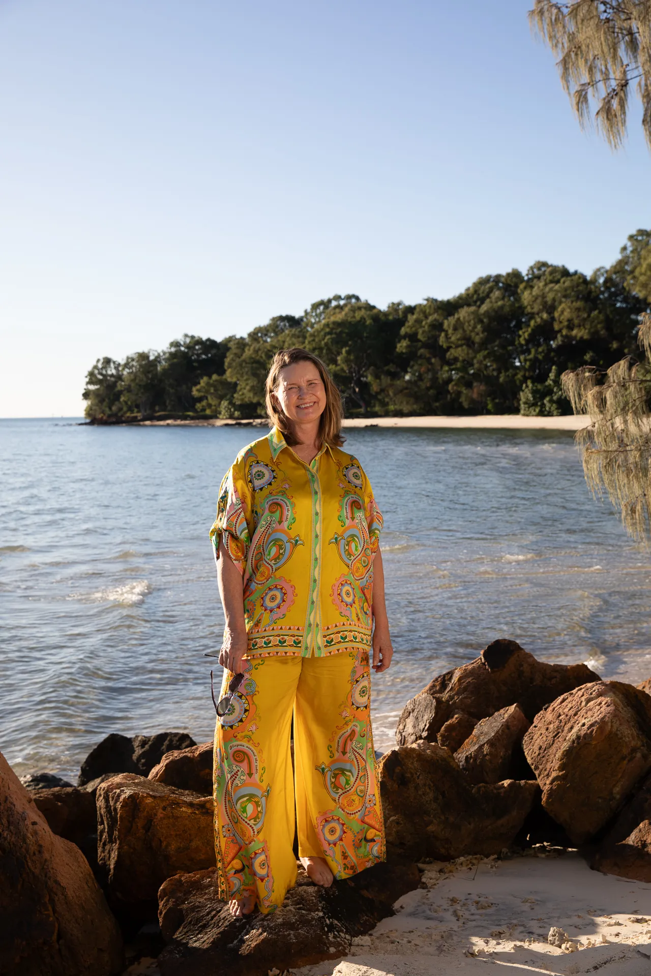 Alémais Pinball Silk Set - Shirt and Pant