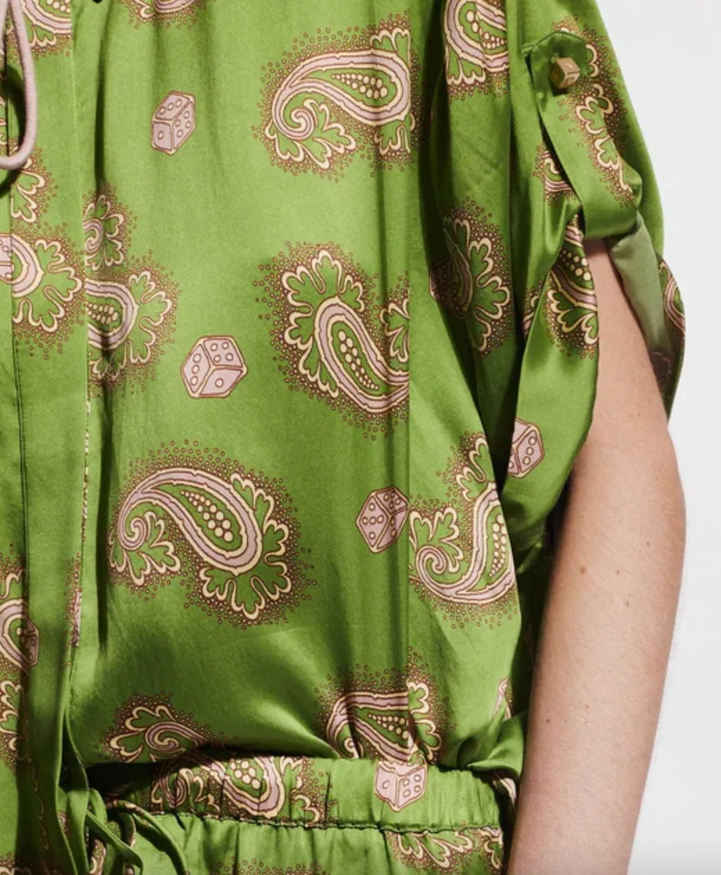 Alémais Dice Silk Shirt