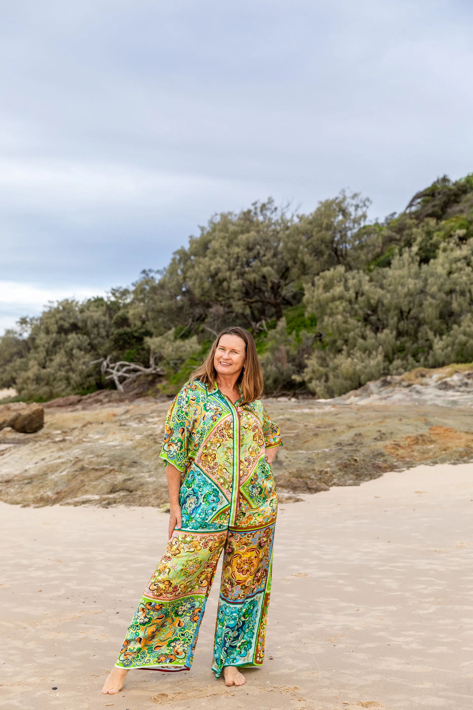 Alémais Dreamer Silk Set - Shirt and Pant