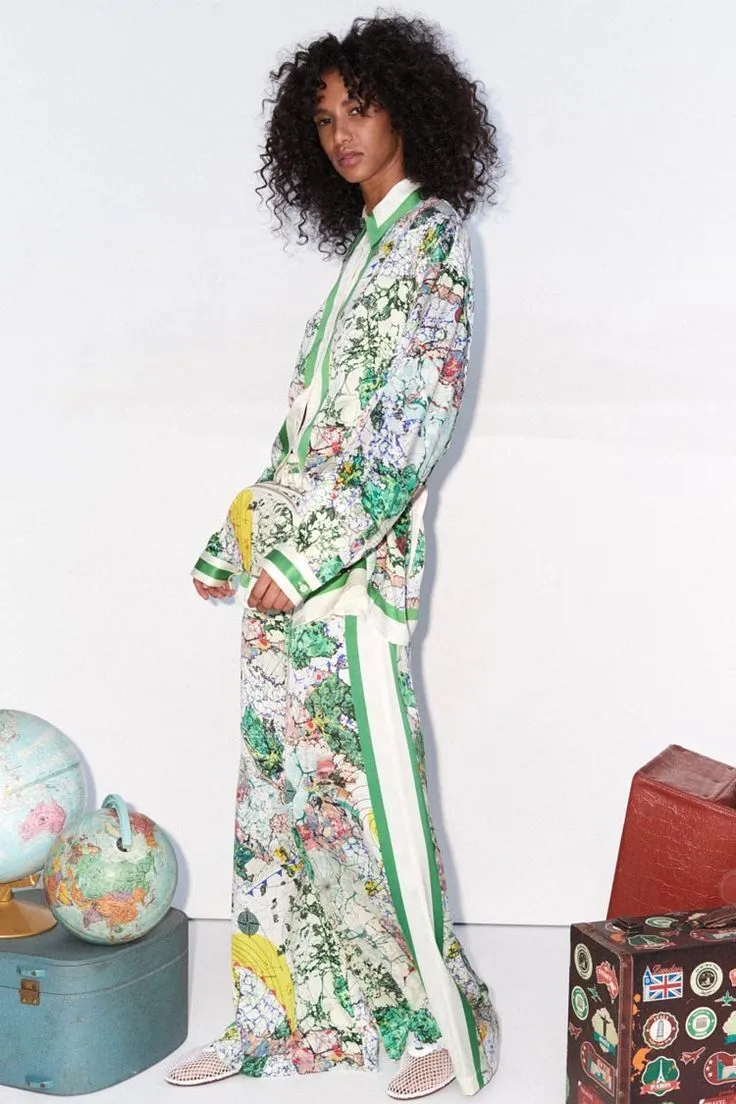 Alémais Odyssey Silk Set - Shirt and Pant