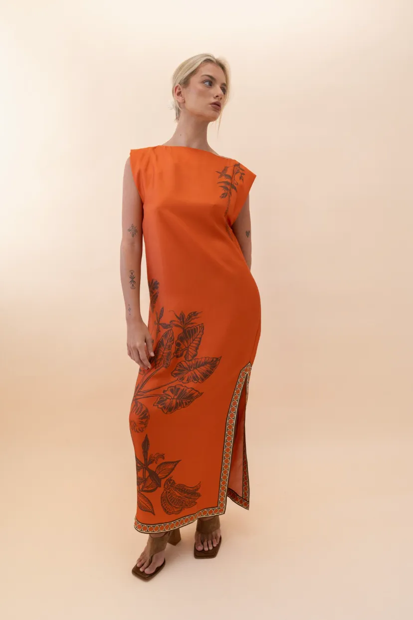 Alémais Monkey Dance Silk Midi 