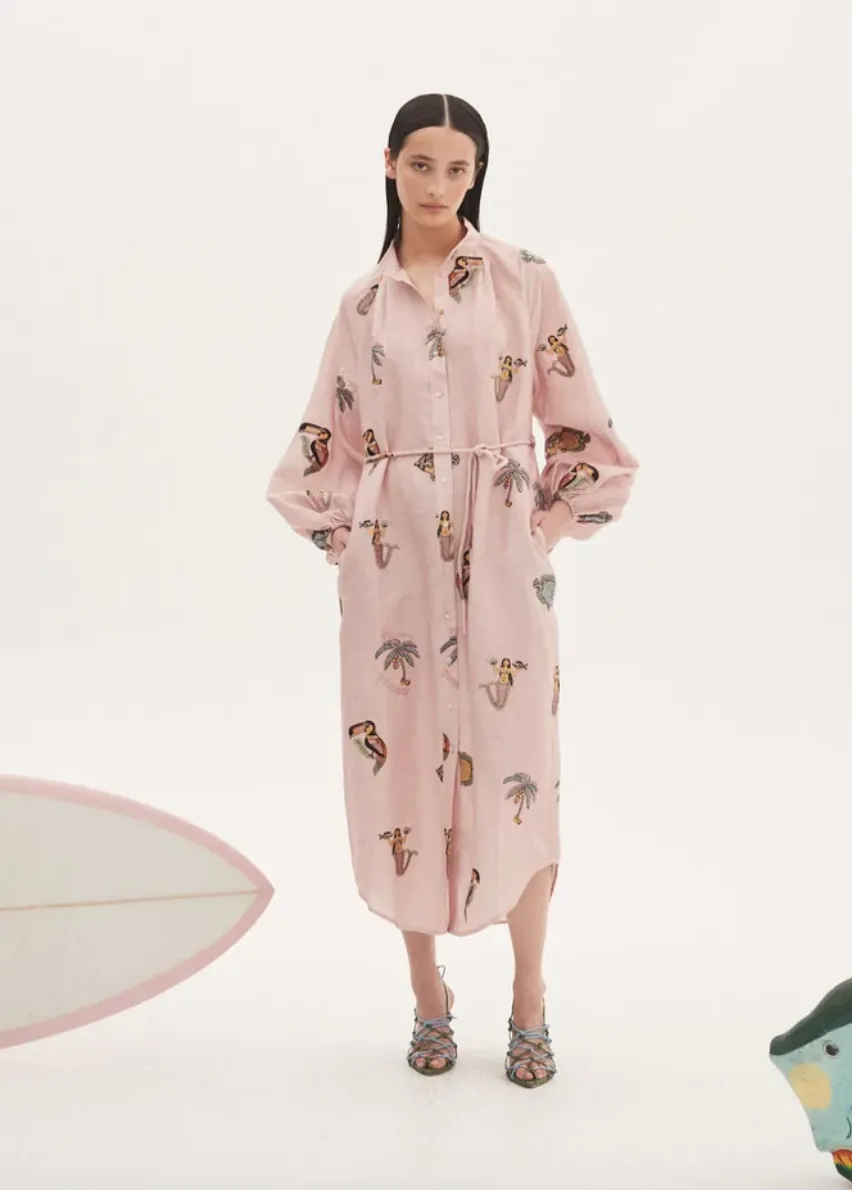 Alémais Vacay Shirtdress