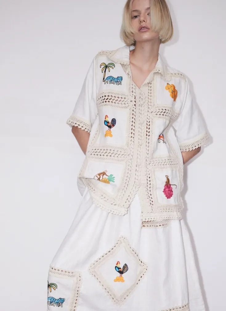 Alémais Teddy Set - Shirt and Skirt