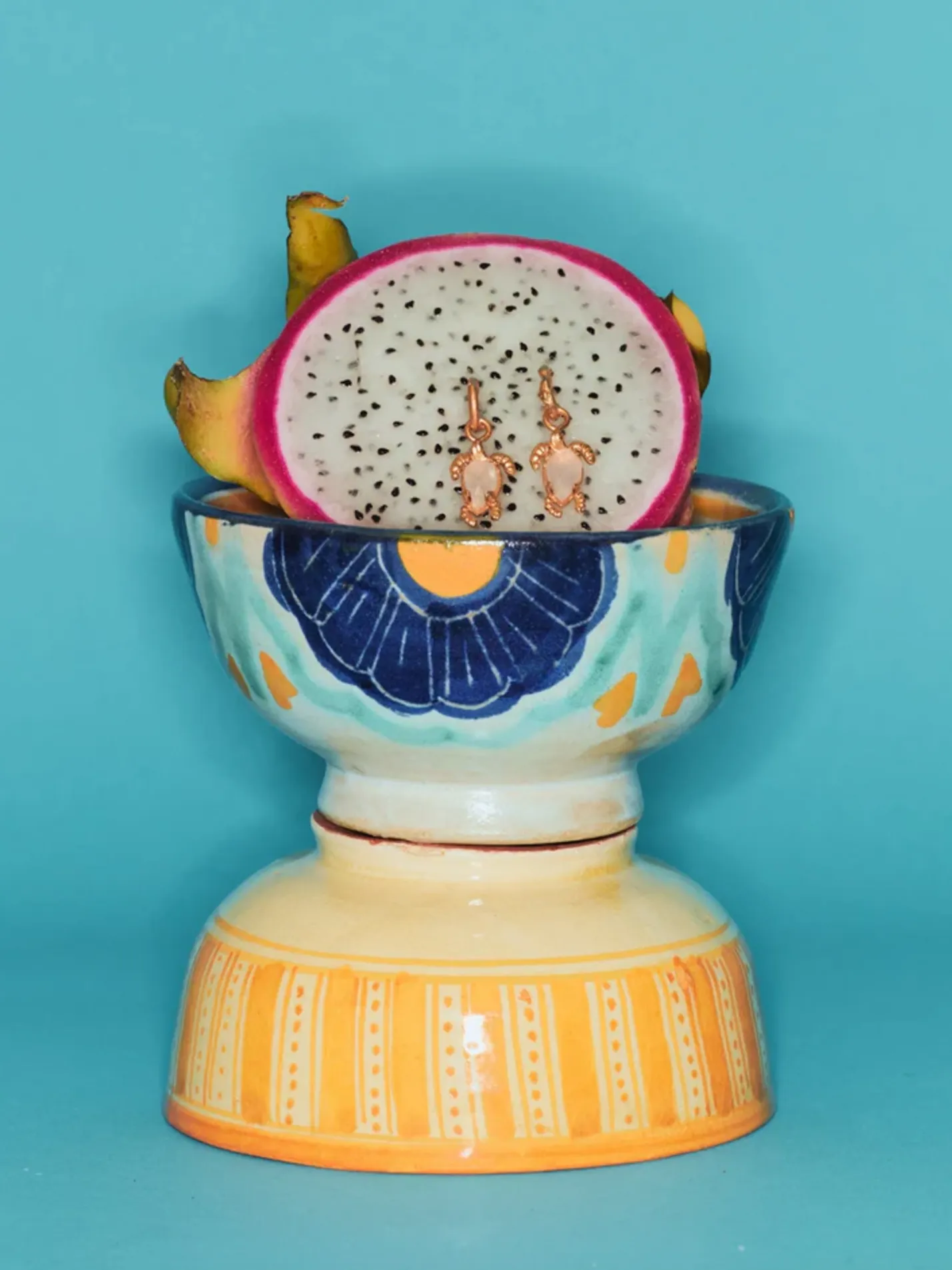 Alémais Encanto Turtle Drop Earrings