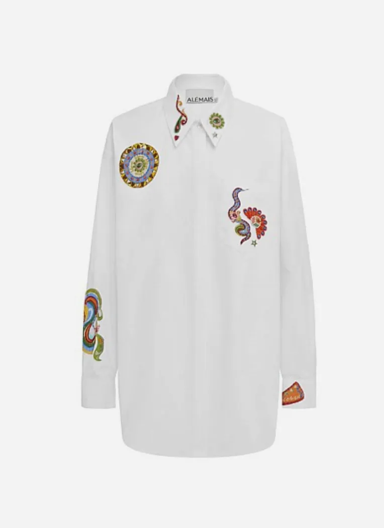 Alémais Strike Embroidered Shirt