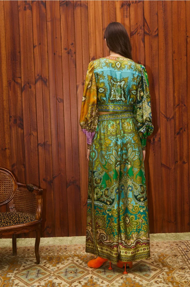 Alémais Clemenza Set - Cropped Blouse and Pant