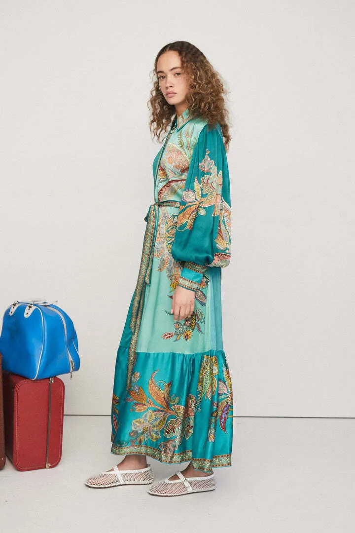 Alémais Franca Silk Set - Shirtdress, Shirt and Pant
