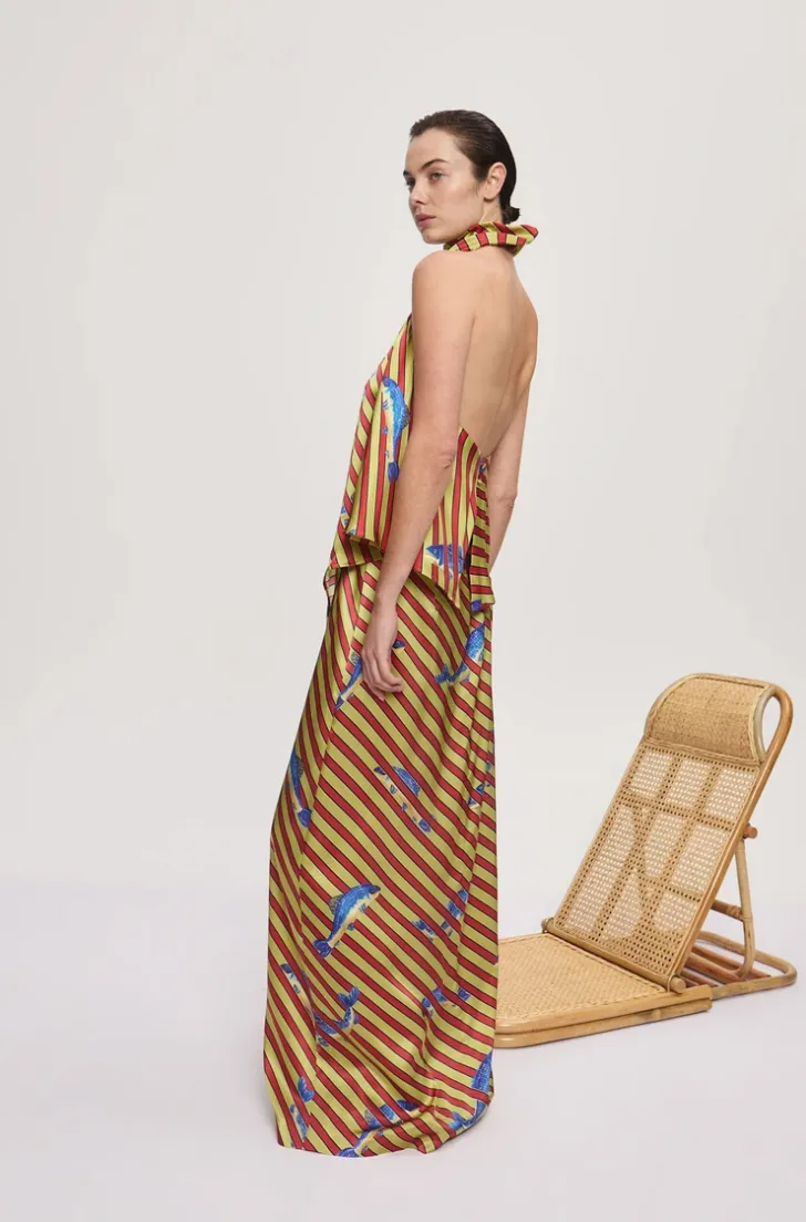 Alémais Lorenza Silk Skirt