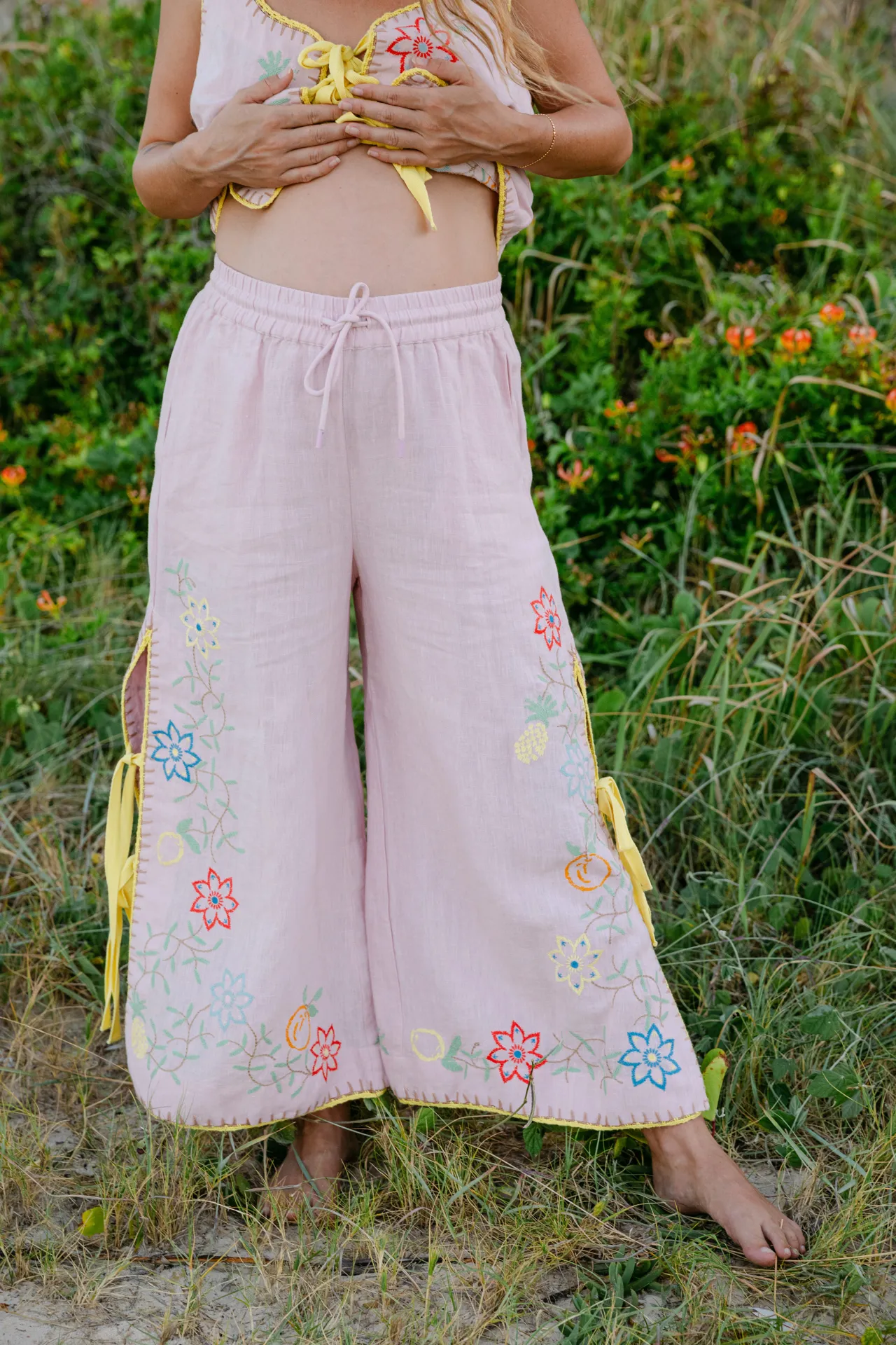 Alémais Olivia Embroidered Pant