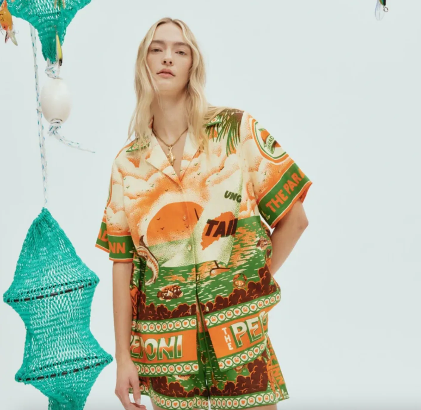 Alémais Bungalow Set - Shirt and Short