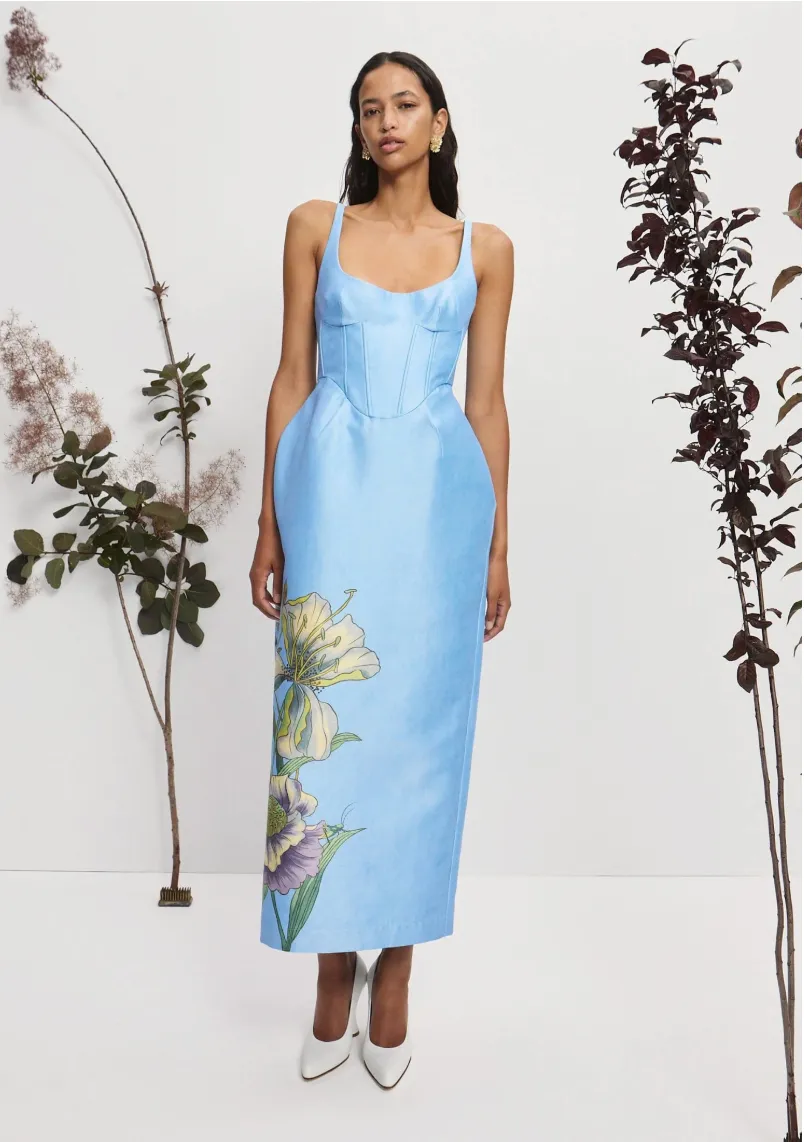 Alémais  Donata Taffeta Gown