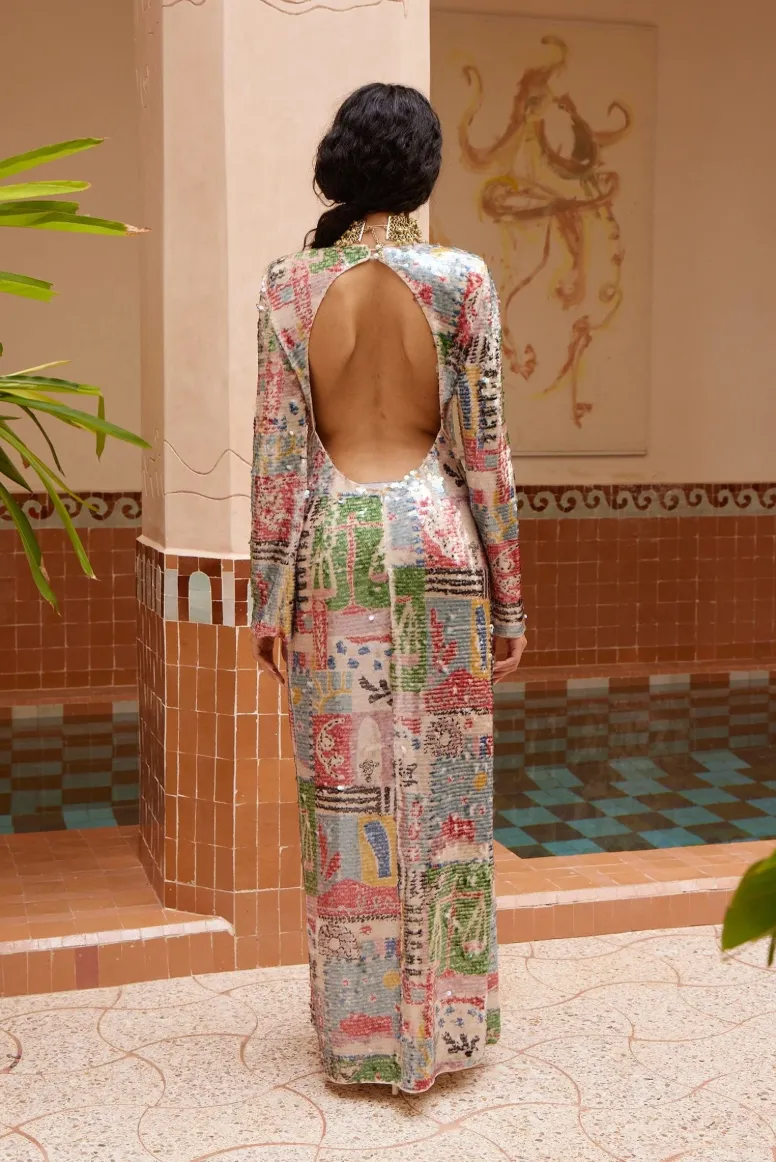 Alémais Lumira Sequin Gown