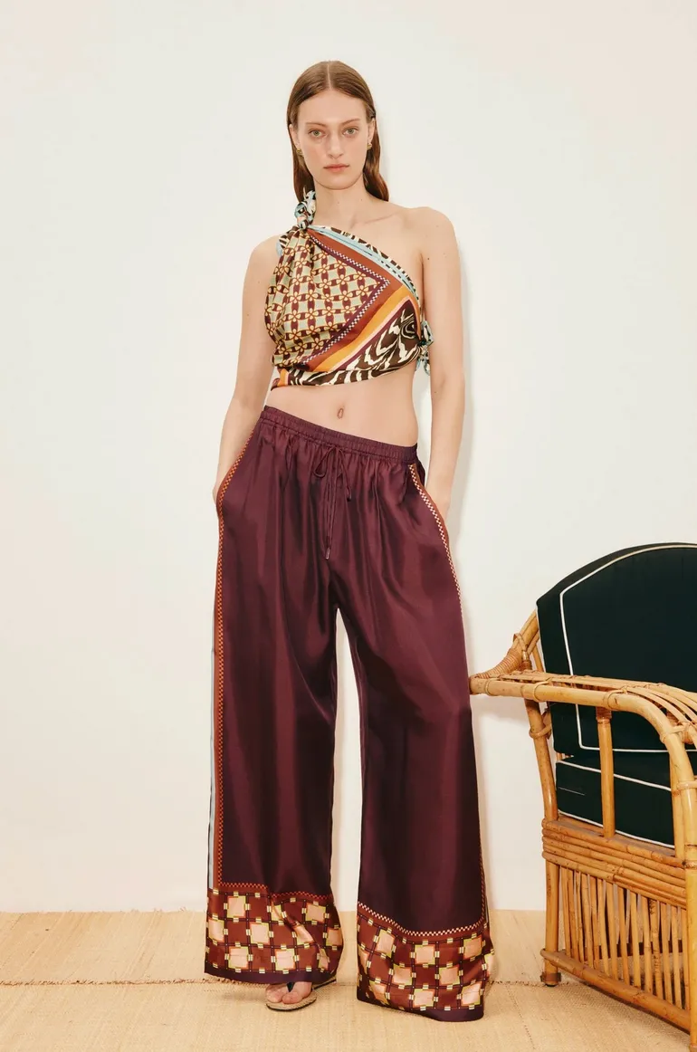 Alémais Wilson Silk Pant