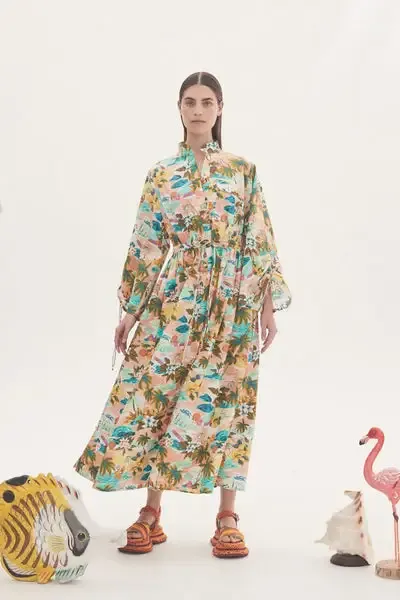 Alémais Mermaid Point Shirtdress