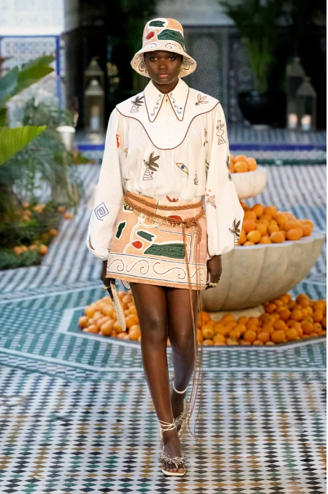 Alémais Mina Embroidered Blouse