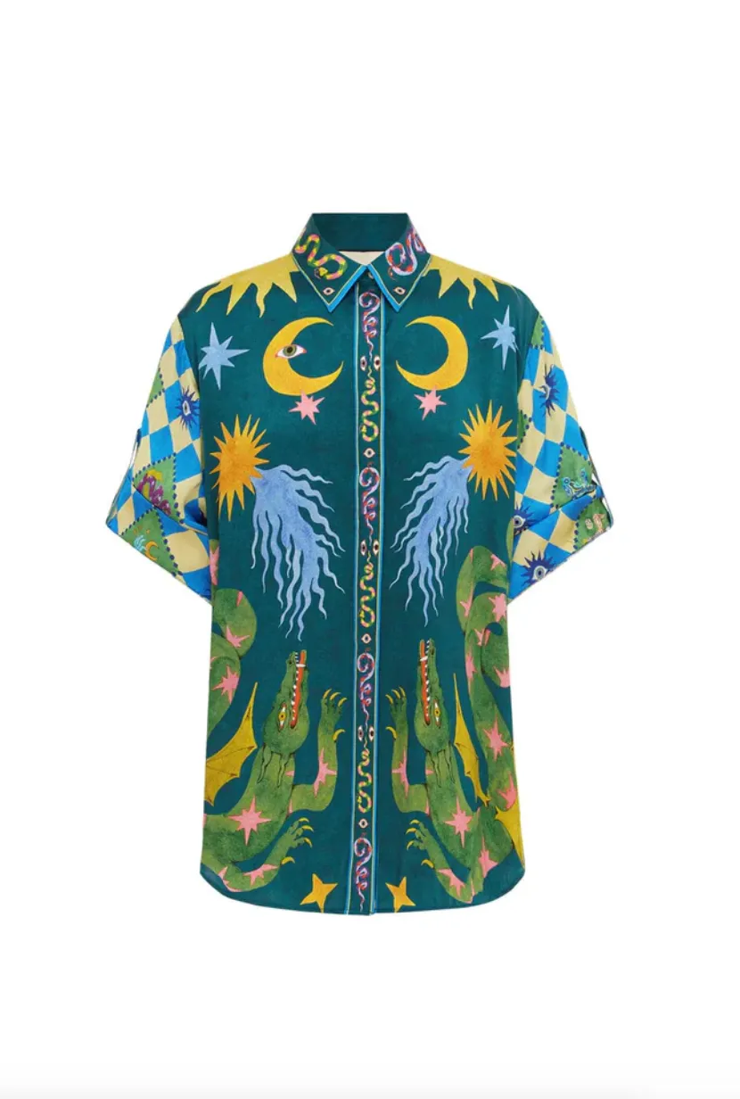 Alémais Guardian Silk Shirt