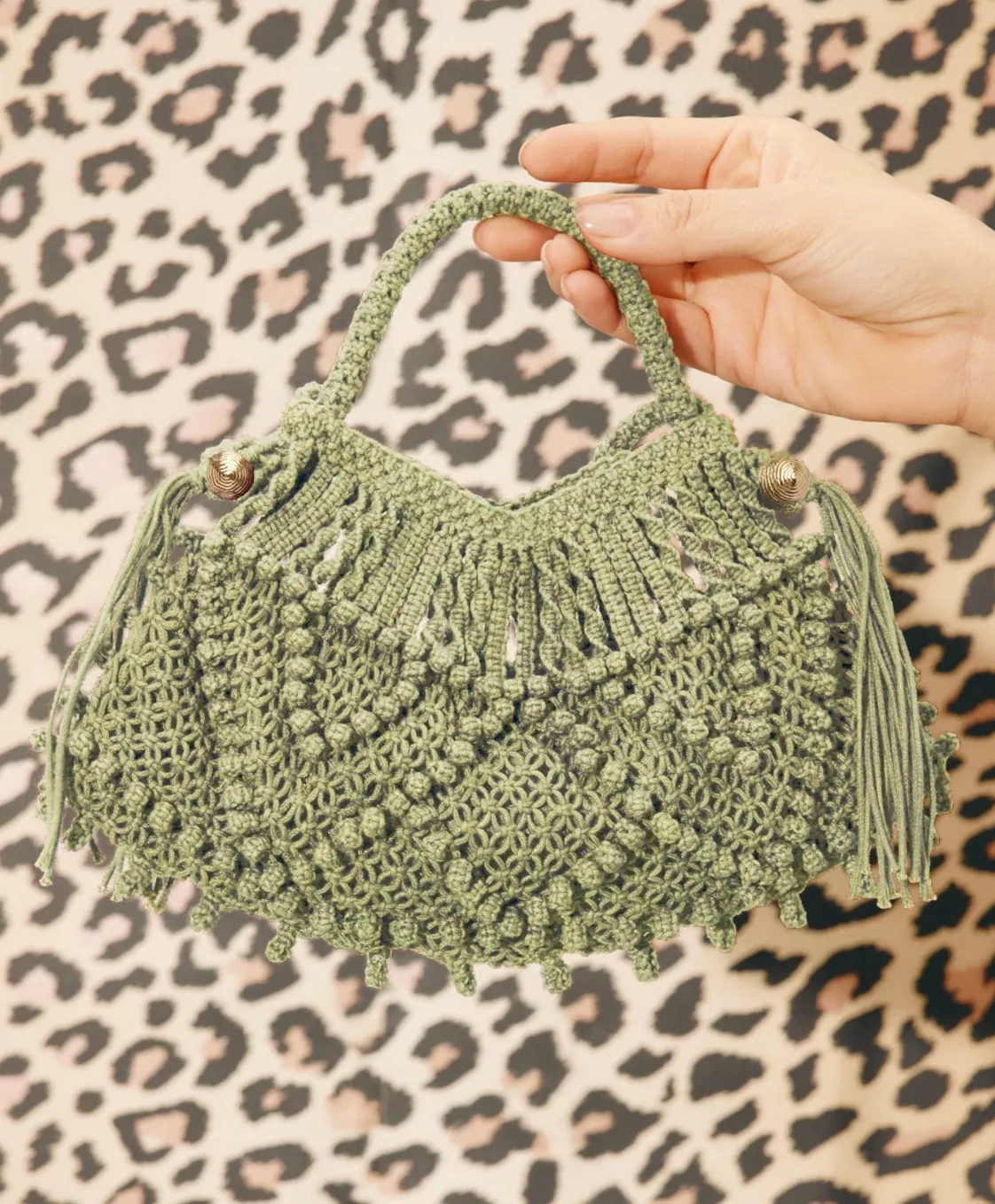 Alémais Crescent Bag Sage