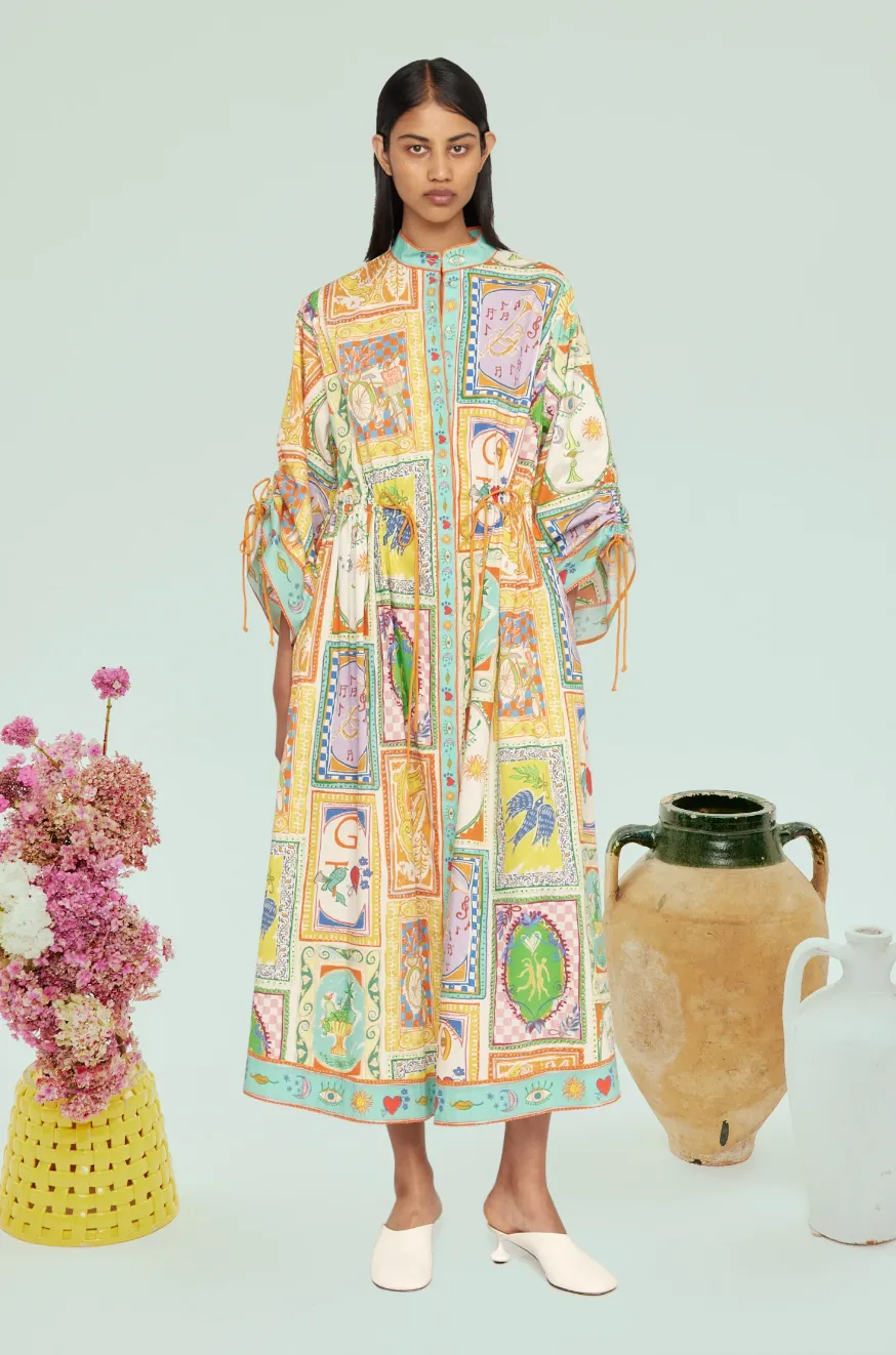 Alémais Holiday Go-To Shirtdress