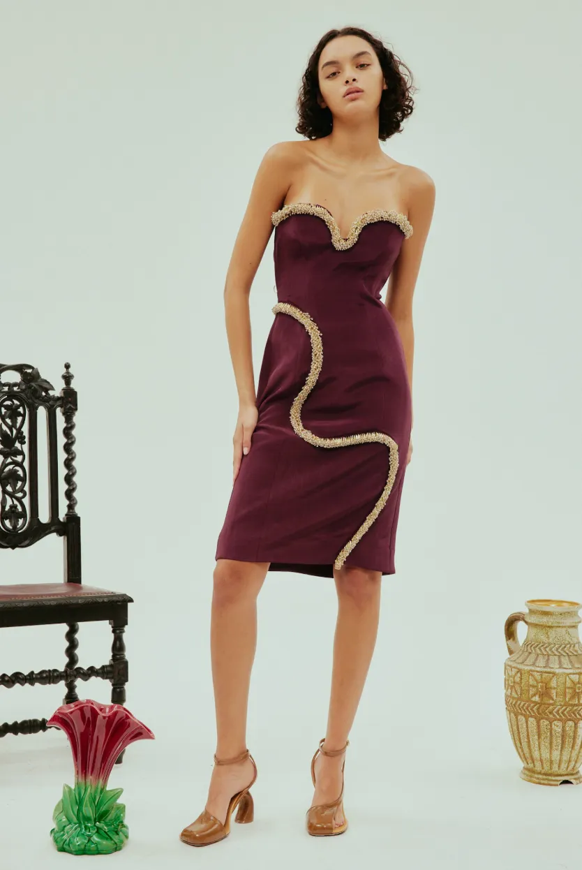 Alémais Orion Embellished Midi 