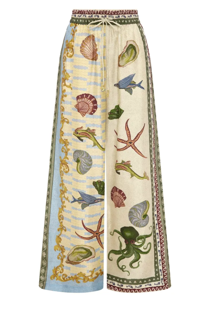 Alémais Bath House Silk Pant