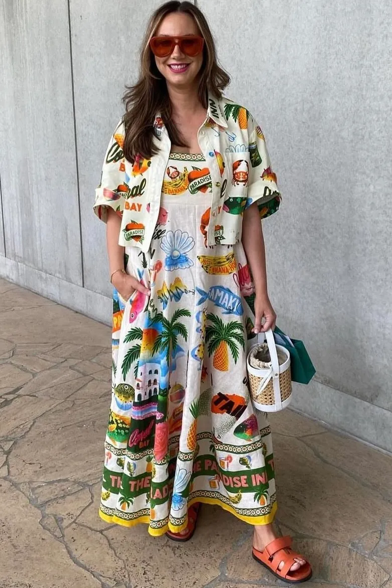 Alémais Samaki Crop Shirt