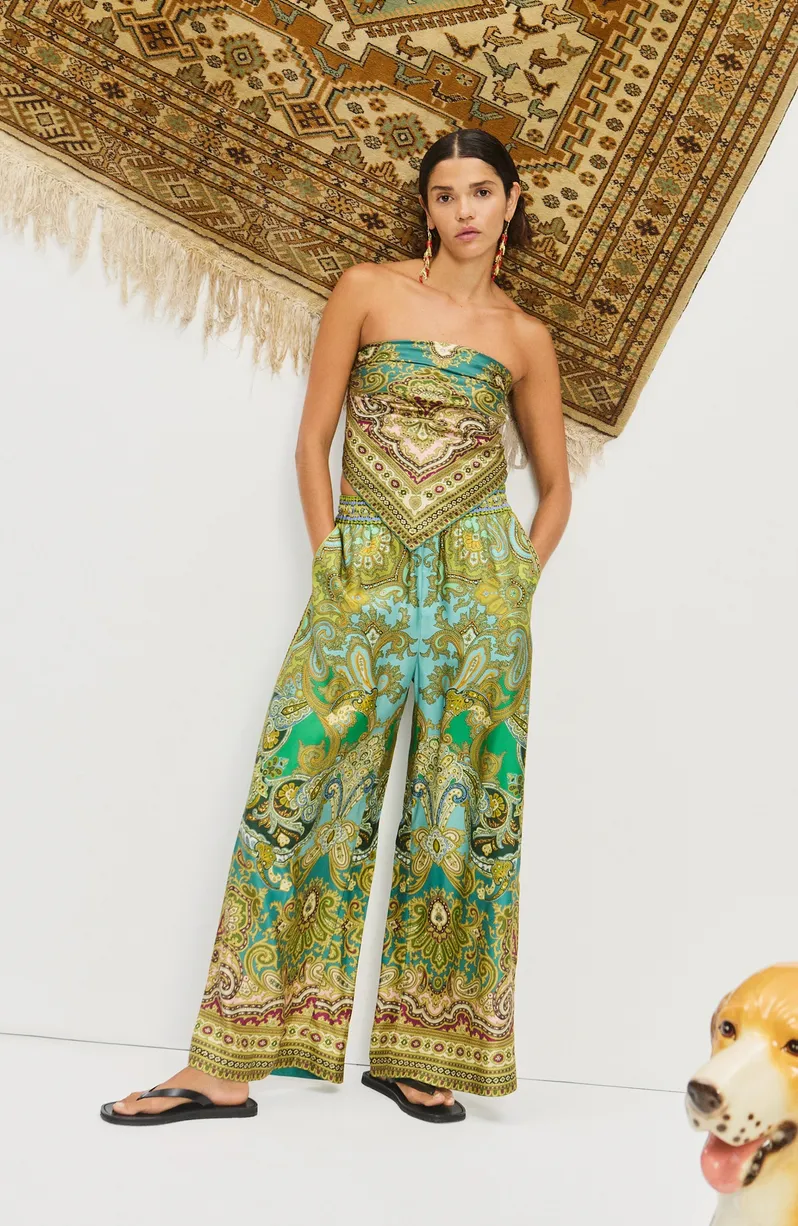 Alémais Clemenza Silk Pant