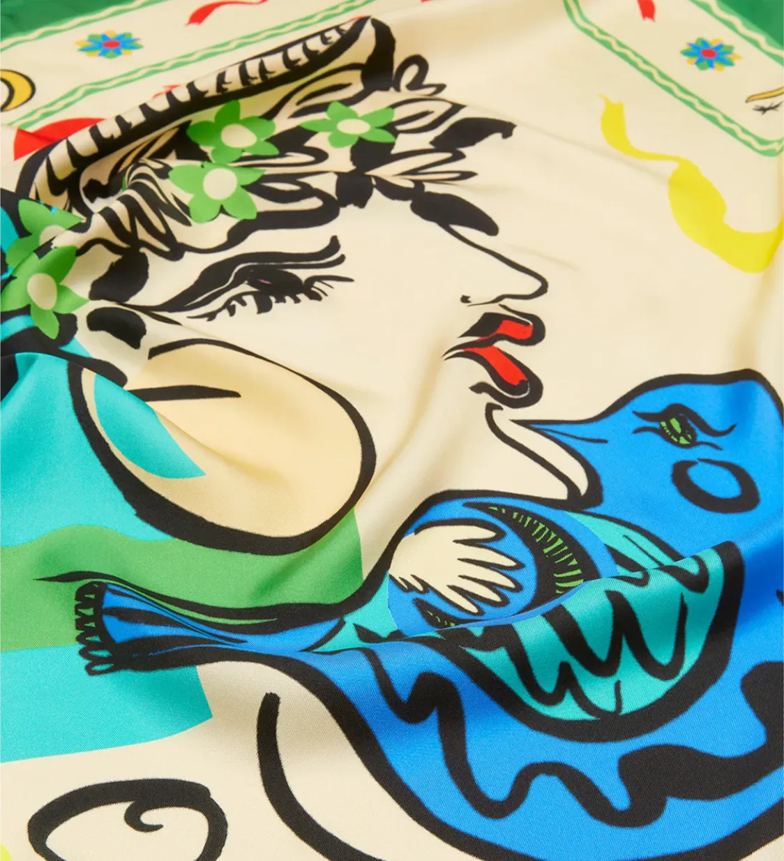 Alémais Soleil Silk Scarf