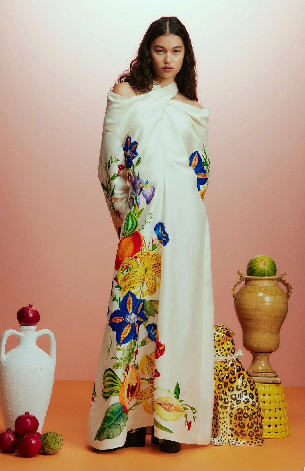 Alémais Flores Gown