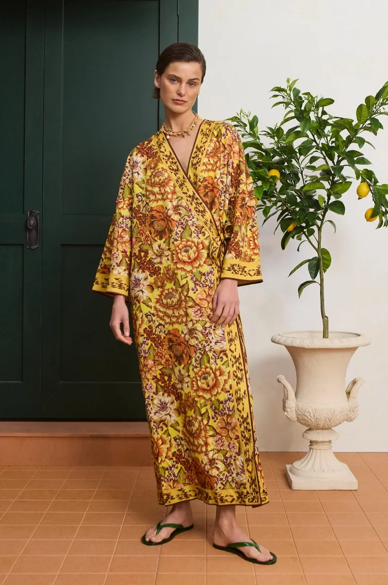 Alémais Heatwave Wrap Midi 