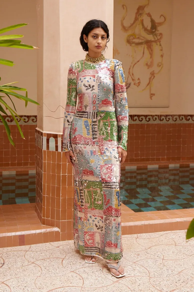 Alémais Lumira Sequin Gown