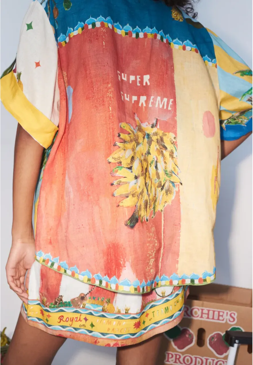 Alémais All Aboard Linen Shirt