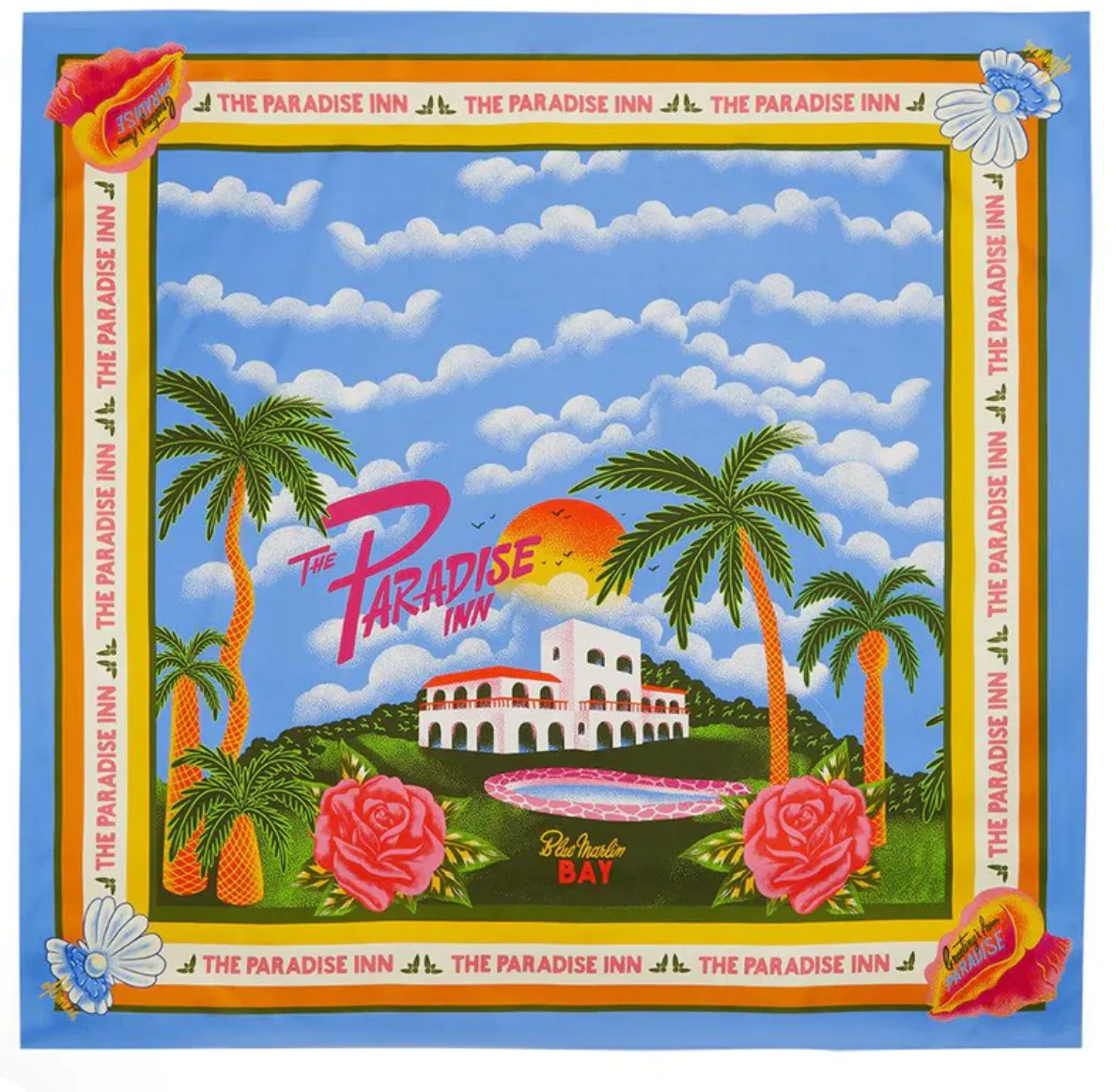 Alémais Paradiso Silk Scarf