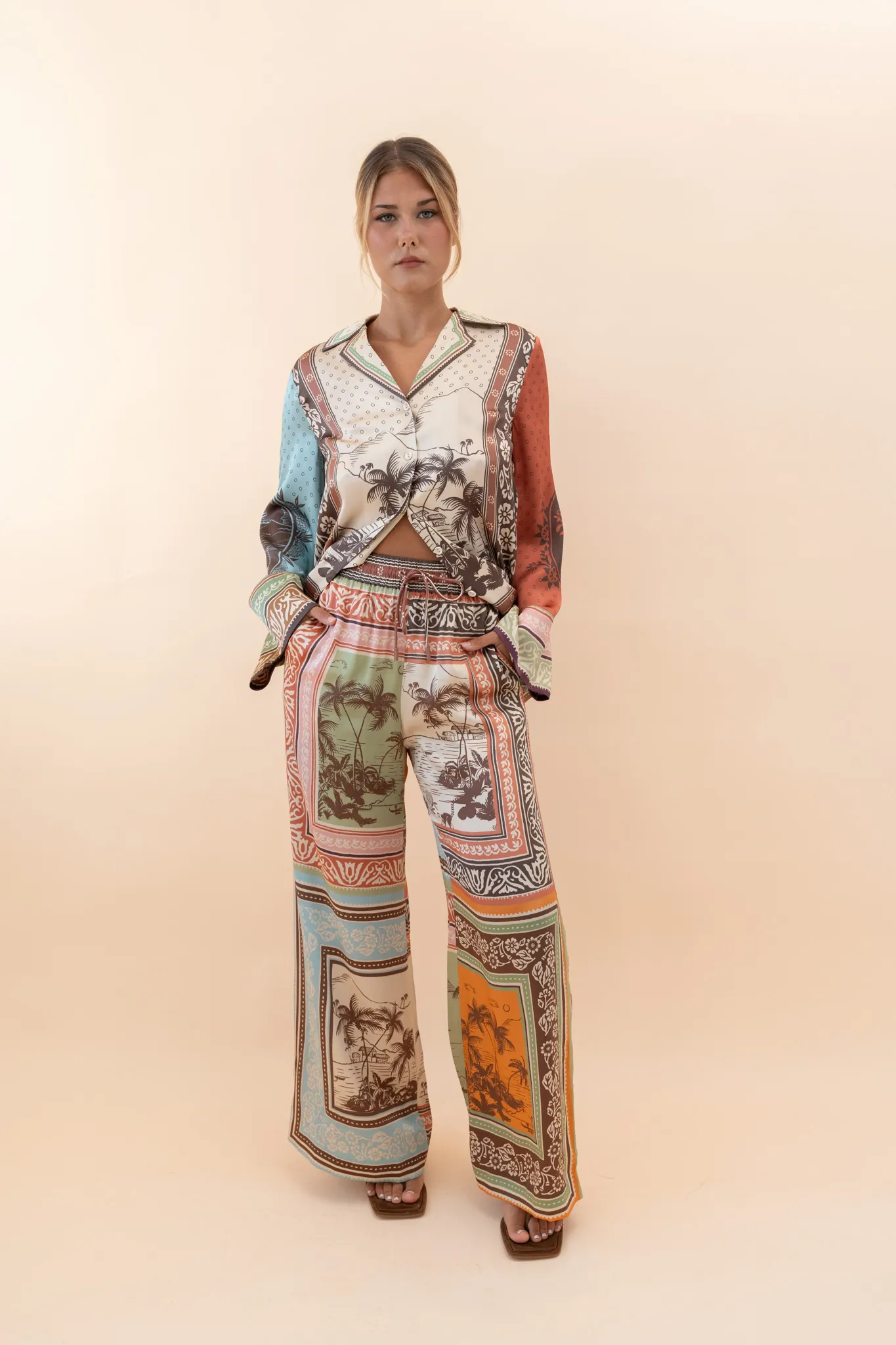 Alémais Alberta Silk Pant