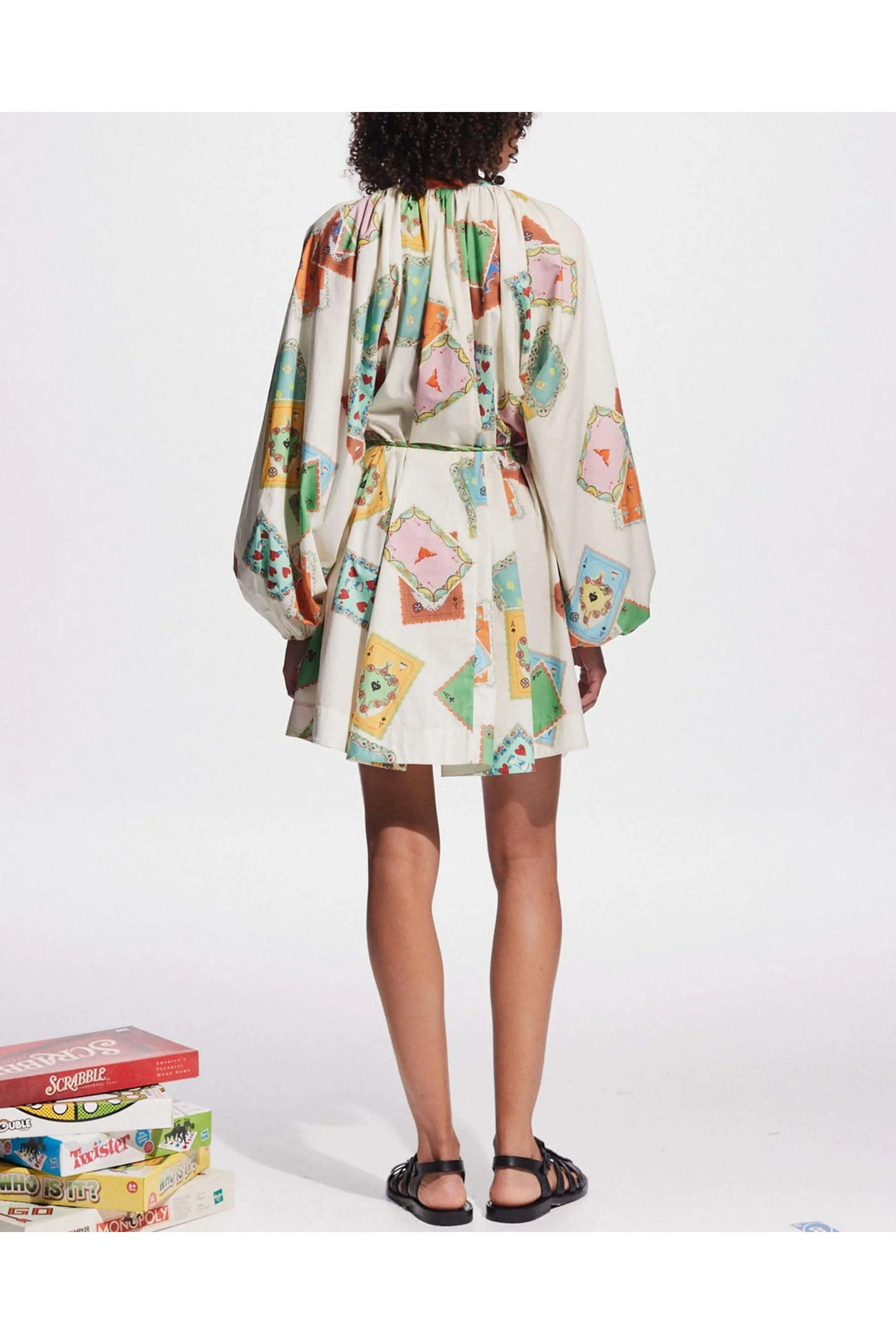 Alémais Rummy Long Sleeve Mini