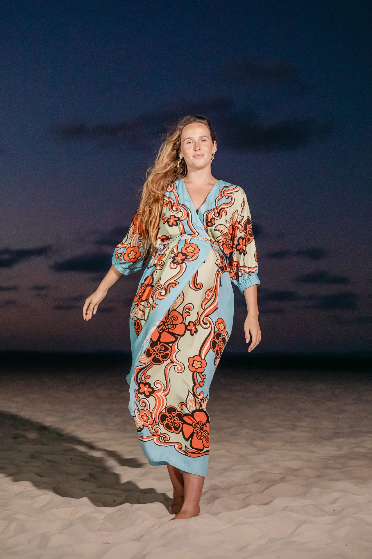 Alémais Ondine Wrap Midi 