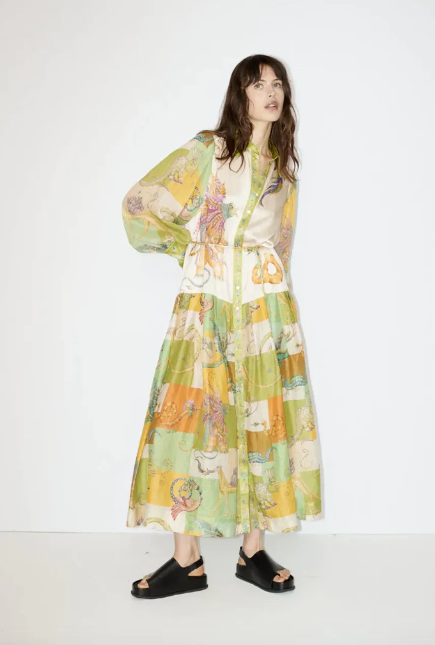 Alémais Jerome Silk Shirtdress