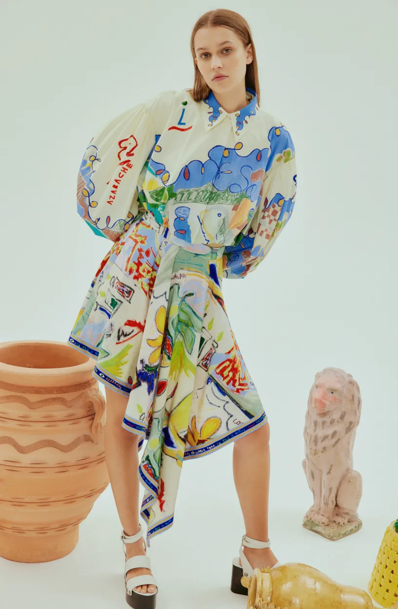 Alémais La Charrasca Ruffle Skirt