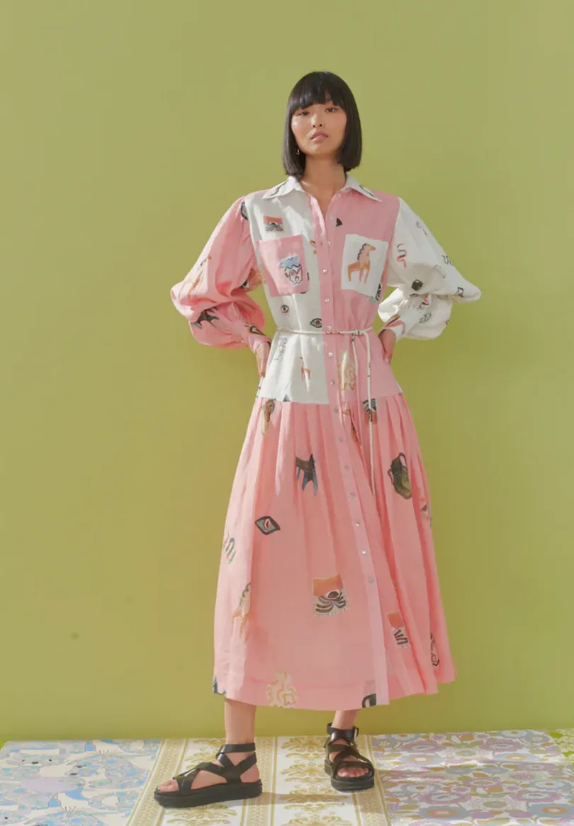 Alémais Cleo Shirtdress