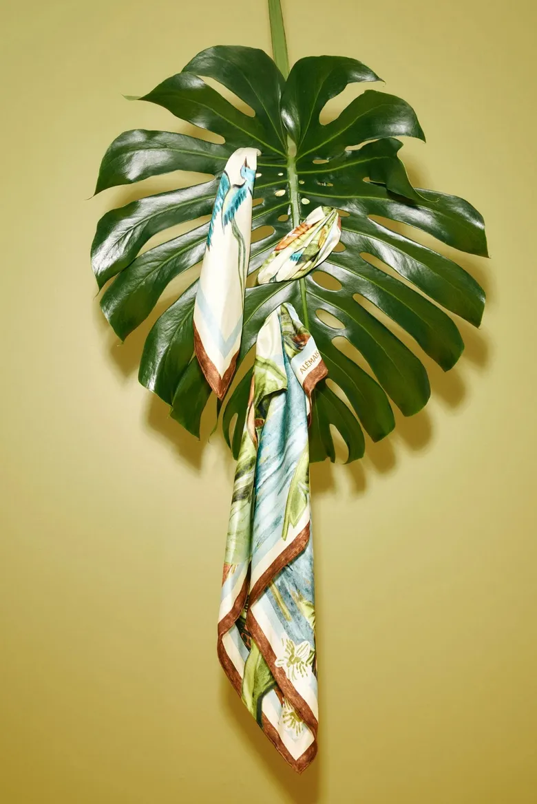 Alémais Toucan Tango Silk Scarf