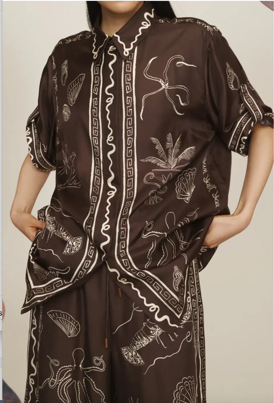 Alémais Sammy Silk Shirt