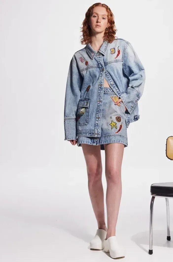 Alémais Jackpot Denim Jacket