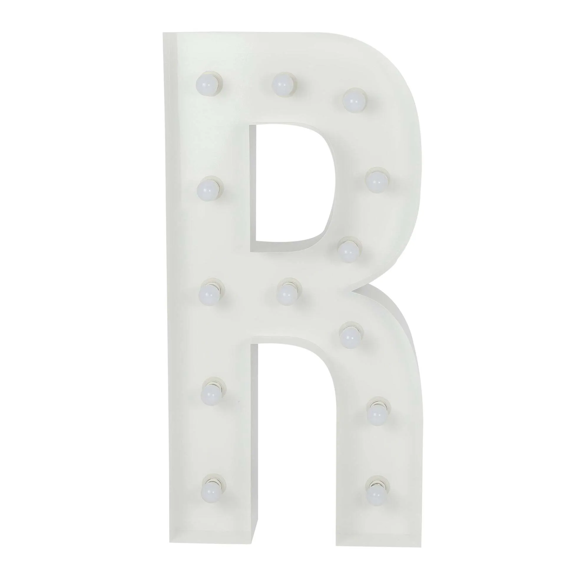R - Marquee Letter 