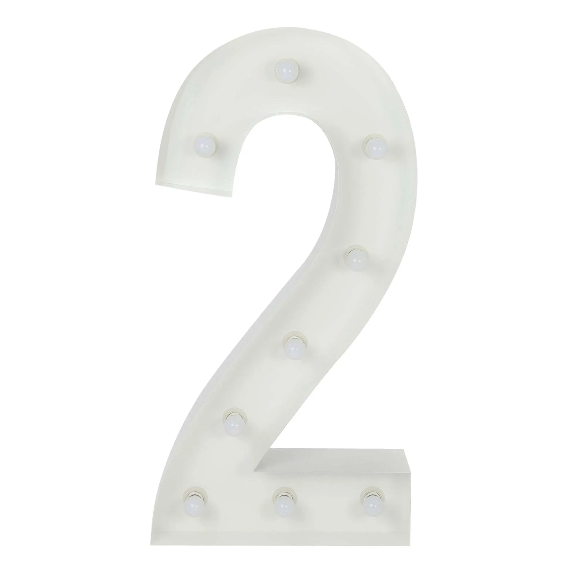 2 - Marquee Number